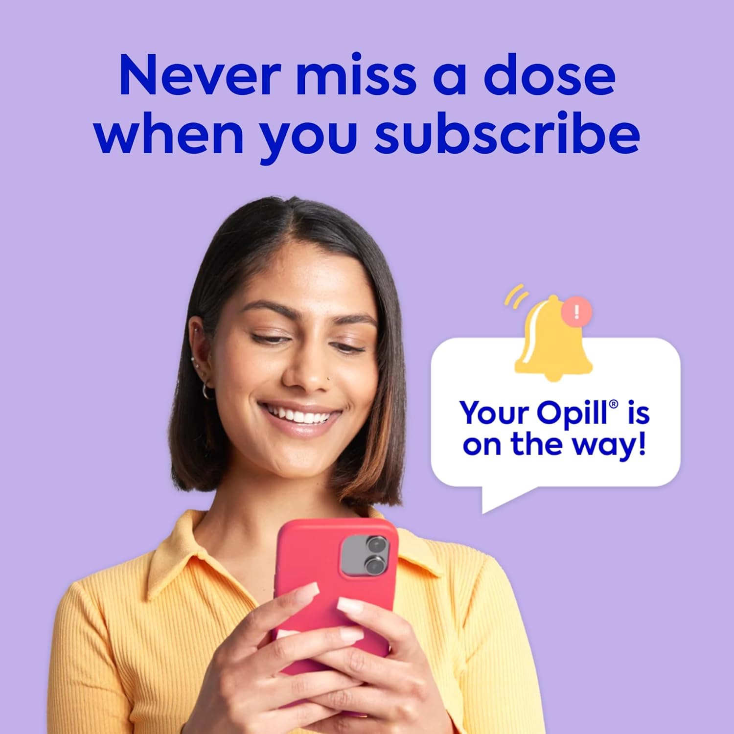 Opill, Daily Oral Birth Control Pills, Over-The-Counter Progestin-Only Contraceptive, FDA-Approved & Estrogen-Free, 28 Count