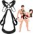 Bondage Sex Swing Couples Sex Toys, BDSM Sex Swings Adult Toys with Waist Straps Support, Adjustable BDSM Toys Sex Restraint, Adult Sex Toys for Couple