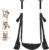 BDSM Door Sex Toys Sex Swing Bondage Slave Leather Soft Plush Sex Slings with Adjustable Straps, Hanging Door Handcuffs Leg Restraints Spreader Adult Toys for Couple, Holds up to 300lbs