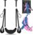 Sex Swing Bondage Restraints BDSM Toys, Selver 2 in 1 Door Sex Swing & Thigh Sex Sling with Adjustable Straps, Couples Sex Toys BDSM Kit with Leather Plush Cushion, Couples Bondage Gear & Accessories